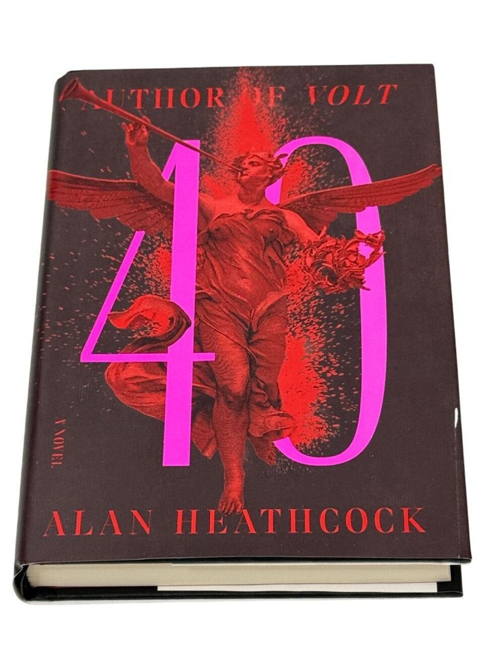 40 Alan Heathcock Hardcover Post-Apocalyptic Speculative Fiction Novel